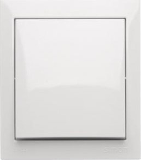 Изображение Kontakt-Simon Simon Aquaclick Przycisk zwierny bez piktogramu, 10 AX, 250 V biay ACP1/11