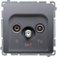 Attēls no Kontakt-Simon Simon Basic Gniazdo antenowe RTV/SAT kocowe srebrny mat BMZAR-SAT1.3/1.01/43 WMUA-03018z-4011 - WMUA-03018z-4011