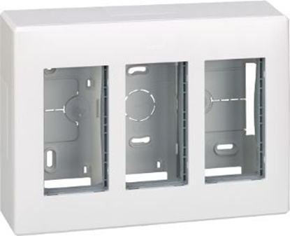 Picture of Kontakt-Simon Simon Connect Obudowa natynkowa S500 3-moduowa, 6x K45 kompletna czysta biel (51000003-030)