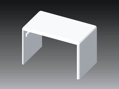 Attēls no Kopos Pokrywa czca LH biaa 60 x 40mm (8652)