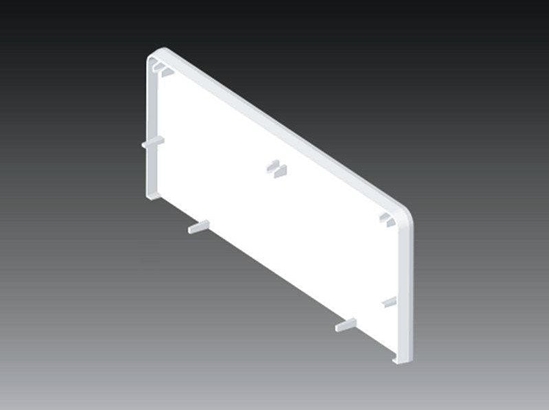 Picture of Kopos Pokrywa kocowa kanau 160 x 63mm kremowo-biaa (8481)