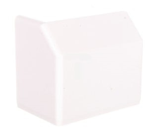 Picture of Kopos Pokrywa kocowa kanau LH 60x40mm kremowo-biaa 8651