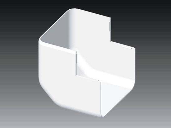 Picture of Kopos Pokrywa narona zewntrzna EKE biaa 100 x 60mm (8556)