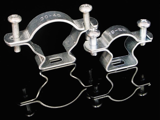 Picture of Kopos Uchwyt rurowy fi19-24mm stal 5220 ZN OMEGA