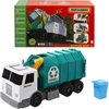 Изображение Kosz na mieci Mattel Matchbox dua mieciarka do recyklingu wiato/dwik + kosz na mieci