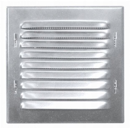 Изображение Kratka metalowa z siatk 165x165mm chrom WX1CHR