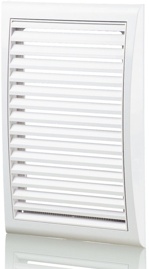 Picture of Kratka wentylacyjna z siatk 172x247mm biaa MW127
