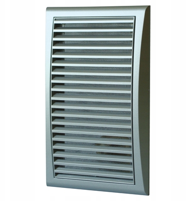 Attēls no Kratka wentylacyjna z siatk 172x247mm satyna MW127SAT