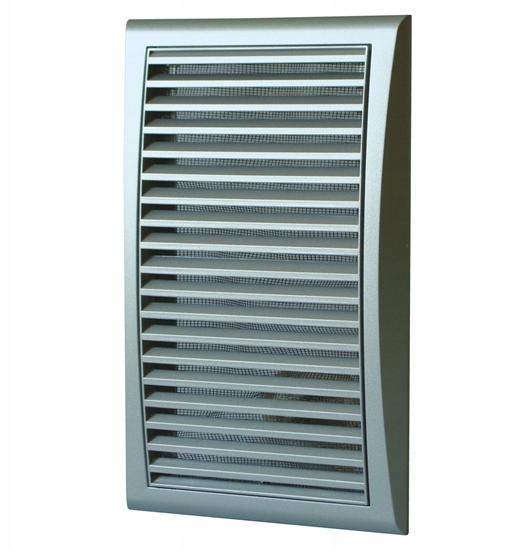 Picture of Kratka wentylacyjna z siatk 172x247mm satyna MW127SAT