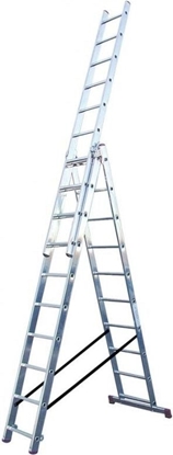 Изображение Krause Corda Drabina wielofunkcyjna aluminiowa 30 stopniowa (030405)