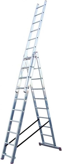 Изображение Krause Corda Drabina wielofunkcyjna aluminiowa 30 stopniowa (030405)