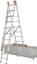 Picture of Krause Monto Tribilo Drabina wolnostojca dwustronna aluminiowa 24 stopniowa (129741)