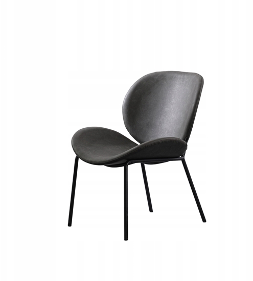 Picture of KRZESO FOTEL Z AKSAMITU WYGODNE METALOWE NOGI