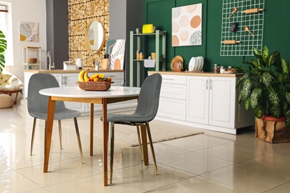 Picture of KRZESO TAPICEROWANE SALON BIURO AVELLINO SZARE