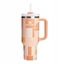 Attēls no Kubek Termiczny Stanley Quencher H2.O FlowState 1.18L Apricot Court Geo