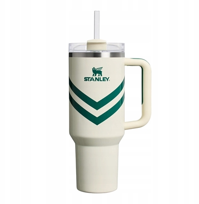 Изображение Kubek Termiczny Stanley Quencher H2.O FlowState 1.18L Courtside Cream