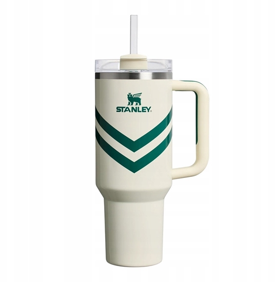 Изображение Kubek Termiczny Stanley Quencher H2.O FlowState 1.18L Courtside Cream