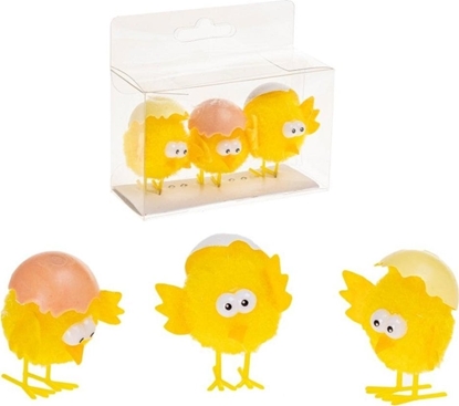 Picture of Kurczaczki ze skorupk na gowie 4,5x2,5cm 3szt