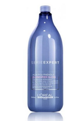 Attēls no L´Oréal Professionnel Série Expert Blondifier Gloss Shampoo 1500 ml