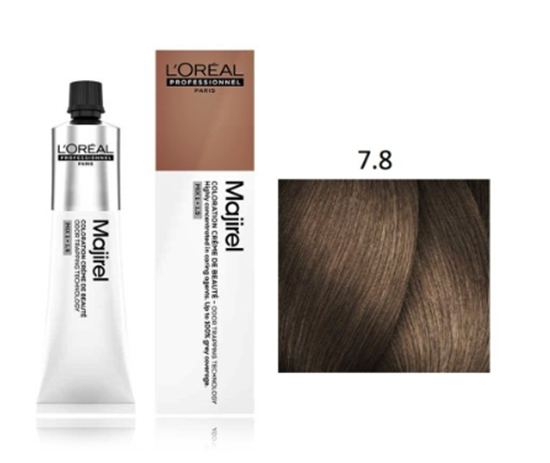 Изображение L’Oréal Professionnel Majirel 7.8 Hair Color 50 ml