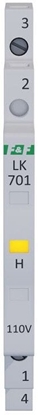 Изображение Lampka moduowa 1-fazowa óta 110V AC 1/2 moduu LK-701Y-110