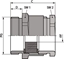 Picture of LAPP Dawnica kablowa mosina PG11 IP54 SKINDICHT SVRE 11 (52000310)