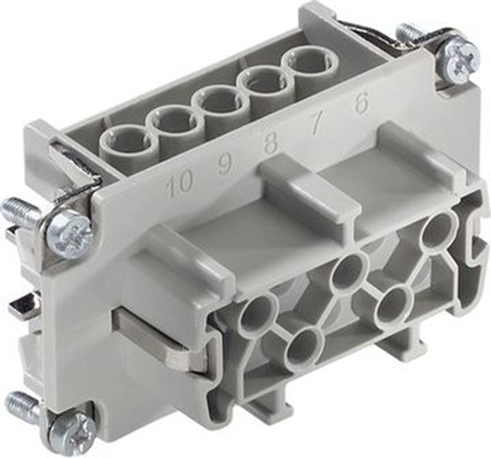 Изображение LAPP Wkad zcza 10P+PE mski 16A 500V EPIC H-BE 10 SS (10192000)