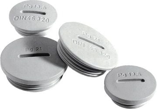 Изображение LAPP Zalepka poliamidowa PG11 IP54 SKINDICHT BLK-GL 11 jasnoszara (52024850)