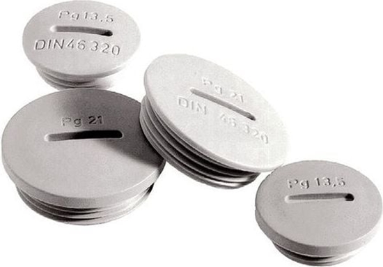 Изображение LAPP Zalepka poliamidowa PG16 IP54 SKINDICHT BLK-GL jasnoszara (52024852)