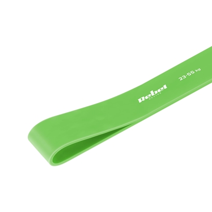 Picture of Lateksa vingrošanas josla - Power Band PL-5, zielona 23-55 kg  REBEL ACTIVE