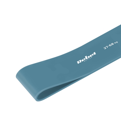 Picture of Lateksa vingrošanas josla - Power Band PL-6, niebieska 27-68 kg  REBEL ACTIVE