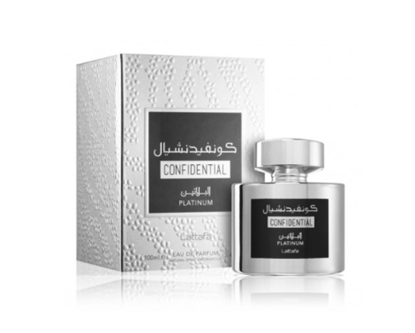 Attēls no Lattafa LATTAFA CONFIDENTIAL PLATINUM (M/W) EDP/S 100ML