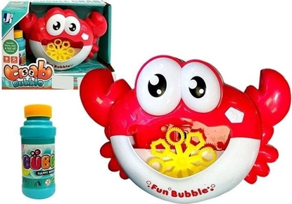 Picture of LeanToys Maszyna do Baniek Mydlanych Krab Czerwony LEAN Toys