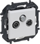 Изображение Legrand Niloe Step Gniazdo TV-R-SAT kocowe, 10 db - biay kolor 863179B