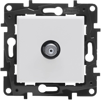 Attēls no Legrand Niloe Step TV typu f kocowe typu gwiazda, 1,5 db - biay 863175B