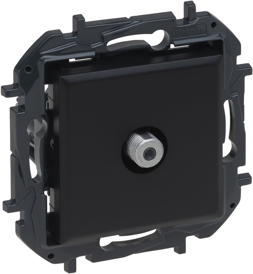 Picture of Legrand Niloe Step TV typu f kocowe typu gwiazda, 1,5 db - czarny 863575B