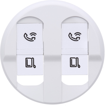 Изображение Legrand Plakietka gniazda teleinformatycznego Celiane biaa - 068252