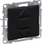 Picture of Legrand SUNO Przyciskowy cznik rolet czarny 3 pozycyjny 6A 250V 721438