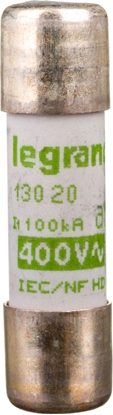 Attēls no Legrand Wkadka bezpiecznikowa cylindryczna 10x38mm 20A aM 400V HPC (013020)