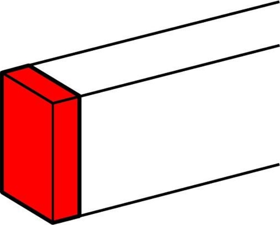 Picture of Legrand Zalepka kocowa do listwy kablowej DLP 35x80mm i 50x80mm biaa - 010722