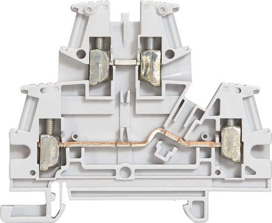 Picture of Legrand Zczka szynowa 2-pitrowa VIKING 2,5mm2 szara 037167