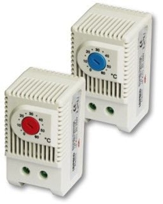 Picture of LEIPOLE Termostat Jednofunkcyjny do sterowania prac wentylatora NO 230VAC zakres 0-60 stopni C 230VAC (JWT6011F)