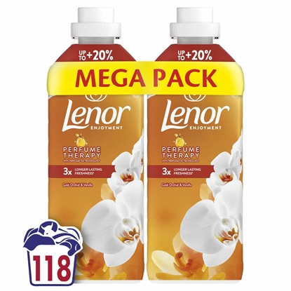 Picture of Lenor Gold Orchid & Vanilla veļas mīkstinātājs, 2x1.239ml