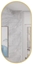 Изображение Leobert Lustro owalne 80x40cm zota rama