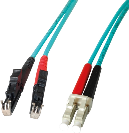 Picture of Leoni LWL-Kabel duplex 50/125µm OM3, R&M E2000 / Suhner LC, 20 m