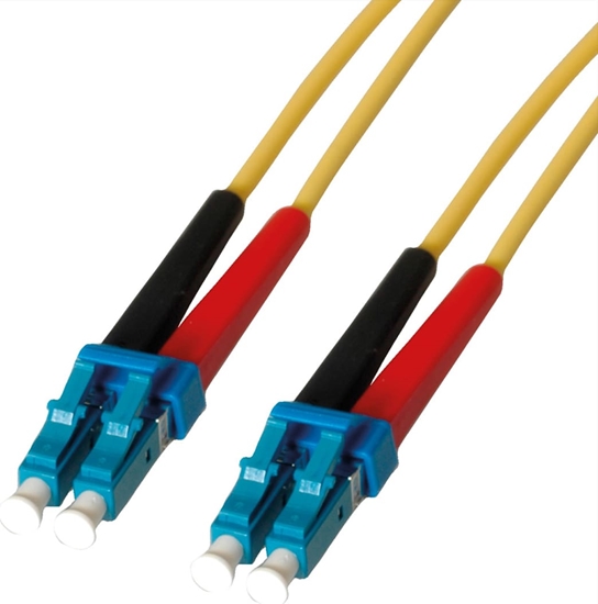 Изображение Leoni LWL-Kabel duplex 9/125µm, Suhner LC/LC, 20 m