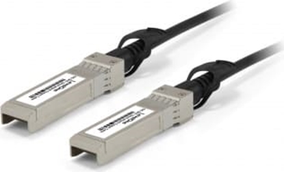 Изображение Level One LevelOne DAC-0105 InfiniBand un optiskās šķiedras kabelis 5 m SFP+ Melns, Nerūsējošs tērauds