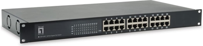 Attēls no Level One LevelOne GEP-2421W630 tīkla pārslēgs Nepārvaldīts Gigabit Ethernet (10/100/1000) Power over Ethernet (PoE) Melns