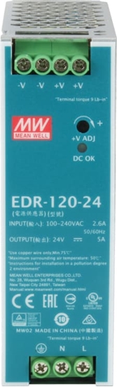 Picture of Level One LevelOne POW-2441 barošanas avotu vienība 120 W Piparmētru krāsa, Sudrabs