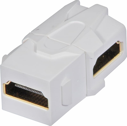 Picture of Lindy HDMI Female to Female 90 Degree Keystone